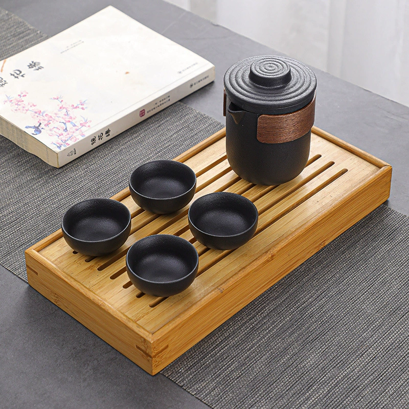 Handheld tea set for traveling, Birthday gift