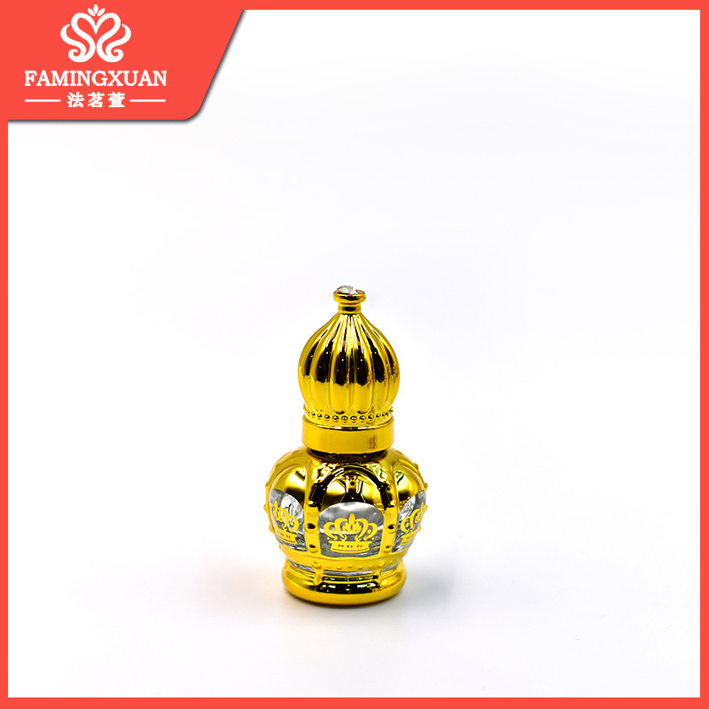Freningxuan sub-embotellado a granel perfume botella vacía 12ML bronceado vidrio bola botella vacía