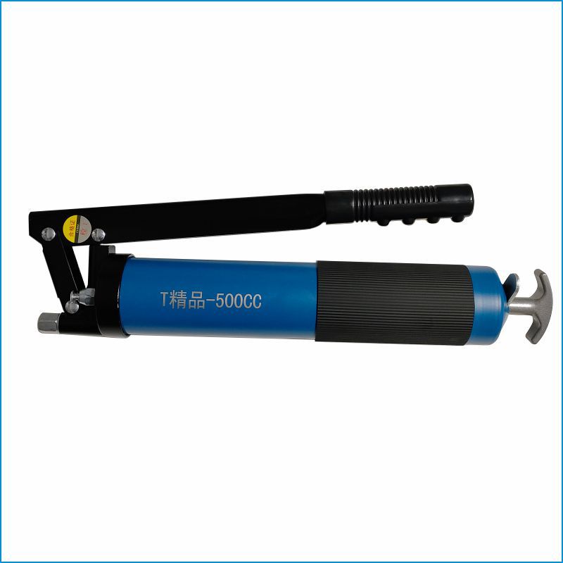 跨境品手动油脂注油黄油枪单压杆双杆高压自省力动能实用款加油枪