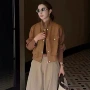 显瘦新款百搭拼接上衣