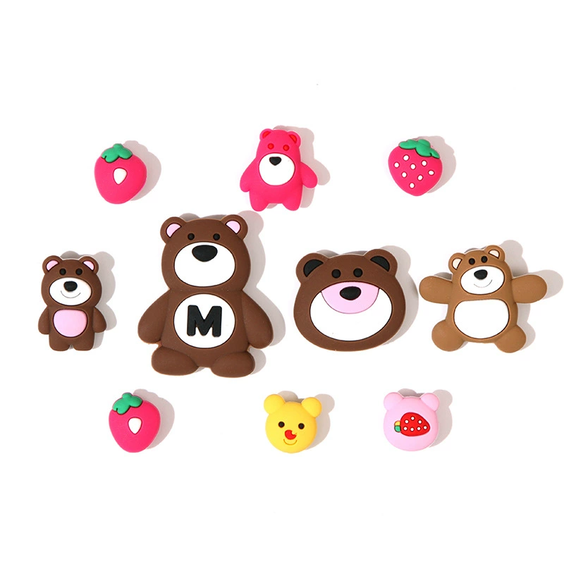 Обувь, пряжка для обуви, аксессуар, объемные съемные милые брендовые мультяшные украшения для любимой