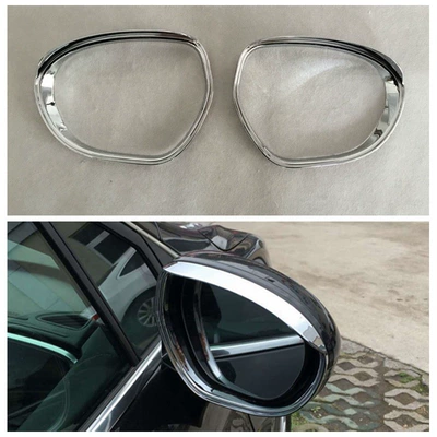 and Rear Window Light Covers, Şüşə kənarı xromları/moldingləri - electroplating-rearview-mirror-rain-gear-2y