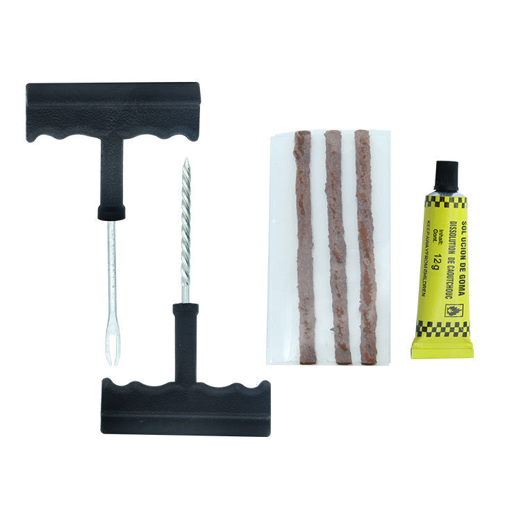 간단한 타이어 수리 도구 세트 4개