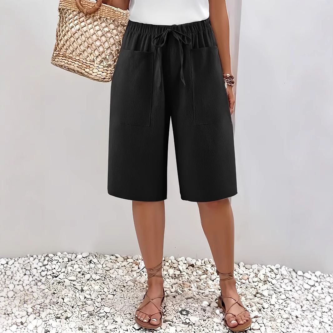 summer solid shorts