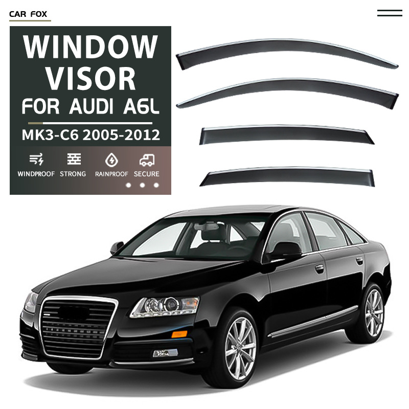 Suitable for Domestic Long-Wheelbase Audi A6L Sedan Rain Shield Audi A6 Lwb Window Visor