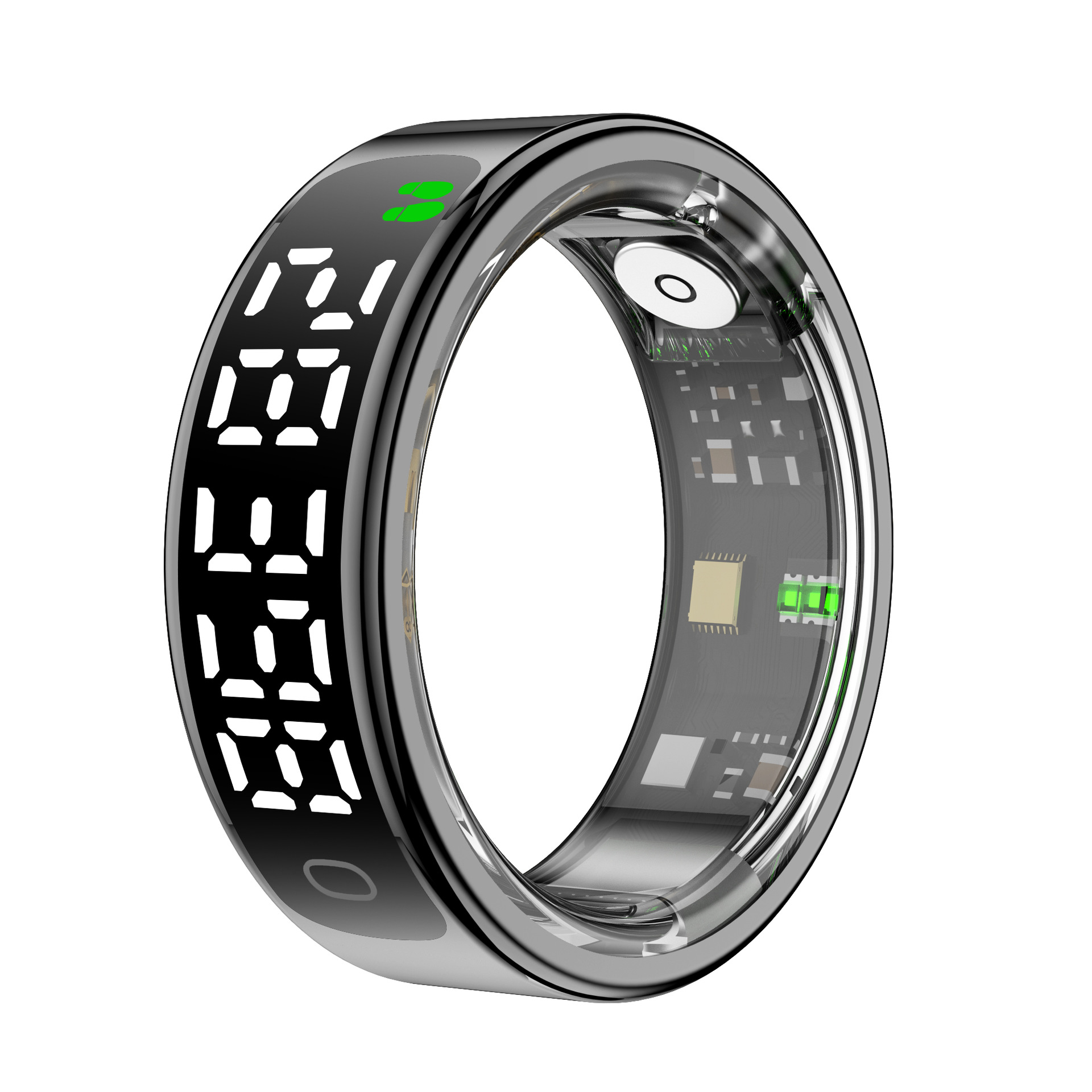 Nuevo anillo inteligente R13 transfronterizo, frecuencia cardíaca, oxígeno en sangre, ejercicios para dormir, pasos, cámara Bluetooth impermeable con almacén de cristal
