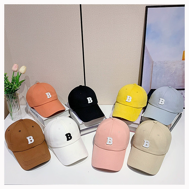 Внешняя торговля свежая шляпа в Корейском стиле из чистого хлопка дышащая бейсболка популярная в Интернете фуражка Повседневная мужская и женская шляпа