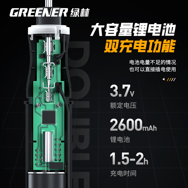 Green Forest Smoke Scalding Code Mágico hierro de soldadura eléctrica para el hogar mantenimiento profesional de soldadura de eliminación de cigarrillos de hierro de soldadura eléctrica de estaño