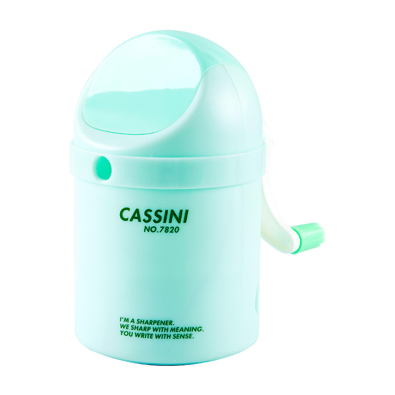 Suministro directo de fábrica 7820-dormitorio sacapuntas estudiante de dibujos animados de aprendizaje de papelería manivela Sacapuntas de lápiz Sacapuntas de aprendizaje