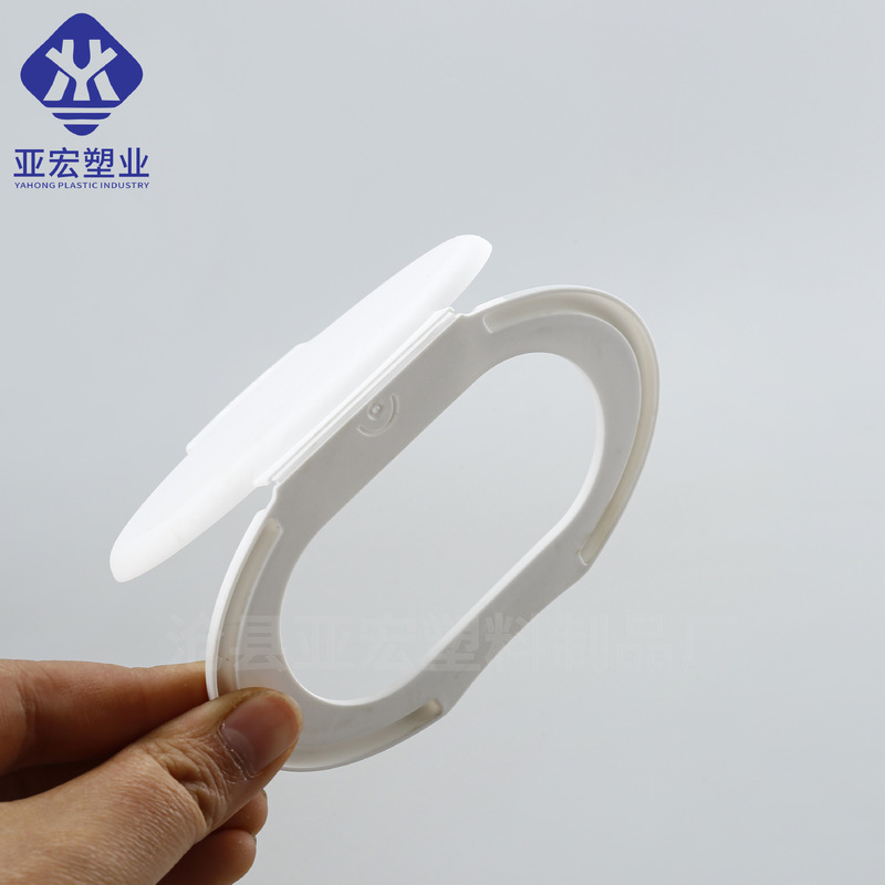 楕円形のウェットティッシュの蓋消毒ウェットティッシュのプラスチックの蓋はボタン式のウェットティッシュの蓋を押します。|undefined