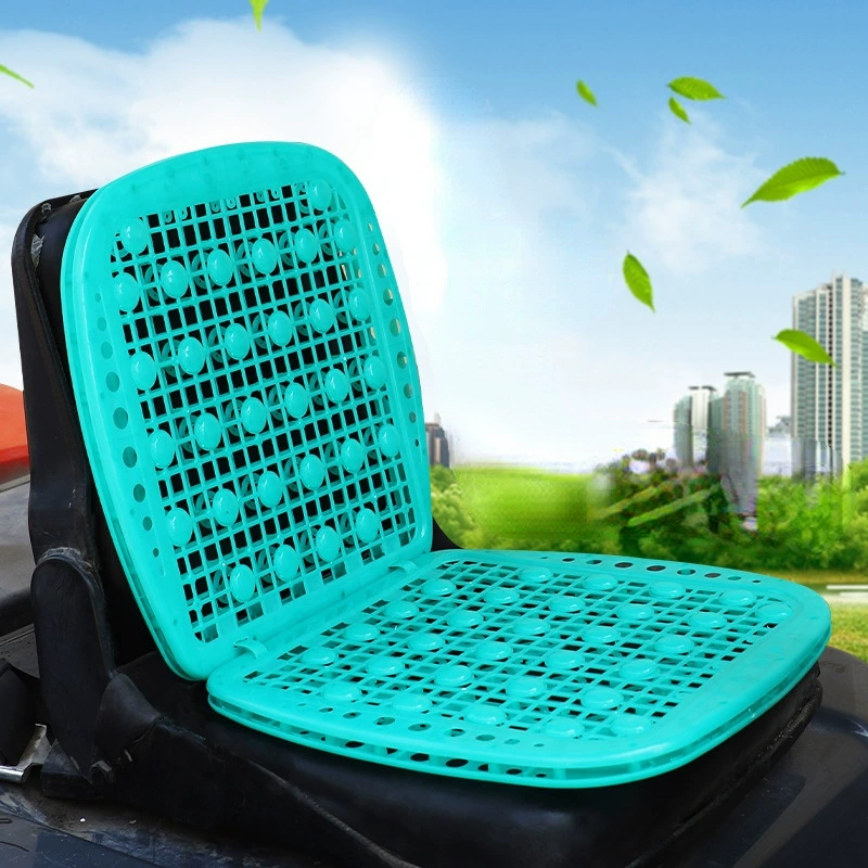 Двойная вентиляционная пластиковая подушка дышащий грузовой автомобиль летний чартерный автобус вилочный погрузчик Массажная доставка вилочного погрузчика поверхность подушка сиденья