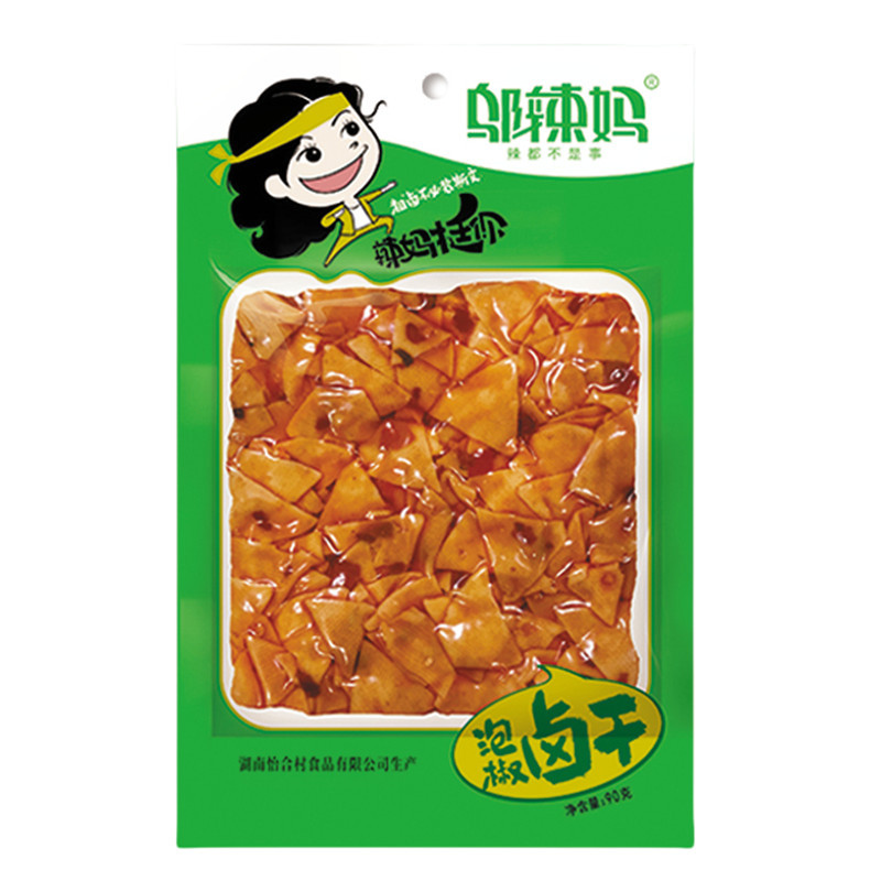 90g泡椒卤干