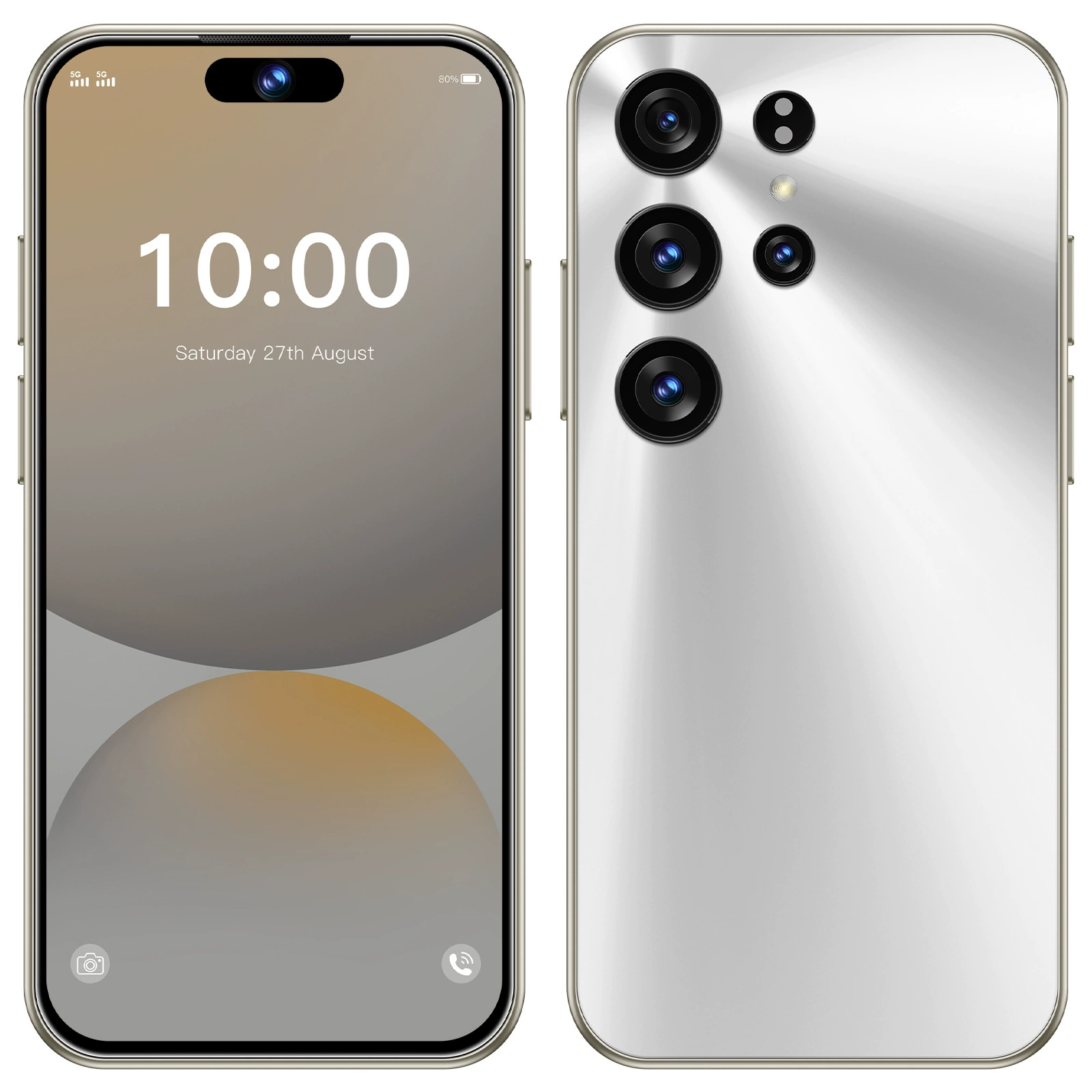 Ультратонкий смартфон S25, интеллектуальный, прямые поставки с завода