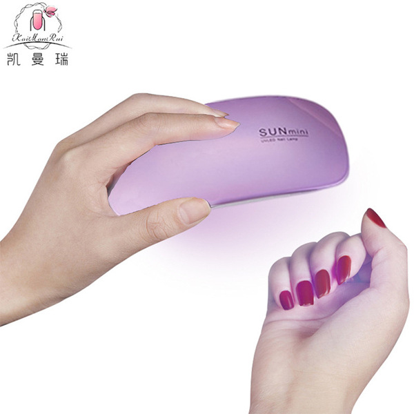 handheld small LED therapy lamp for manicure