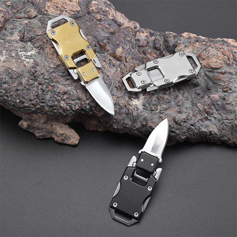 新款迷你小折刀 金刚户外折叠刀合法刀便携带钥匙户外刀开箱刀