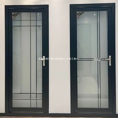 卫生间门现货一整套玻璃门安装钛镁铝合金门单门新款厂供应链批发