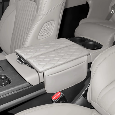 Armrest box Chuanqi M8HEV armrest box heightening - 26-models-of-trumpchi-m8-hev-armrest-box-mat-gray