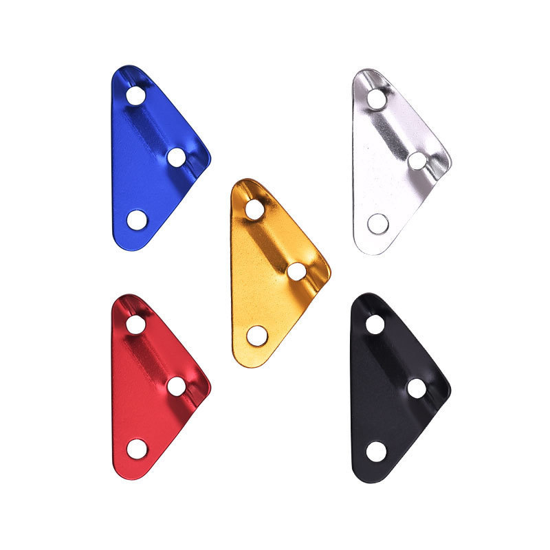 铝合金调节扣户外野营帐篷风绳扣三角扣加粗天幕防风拉绳止滑片扣