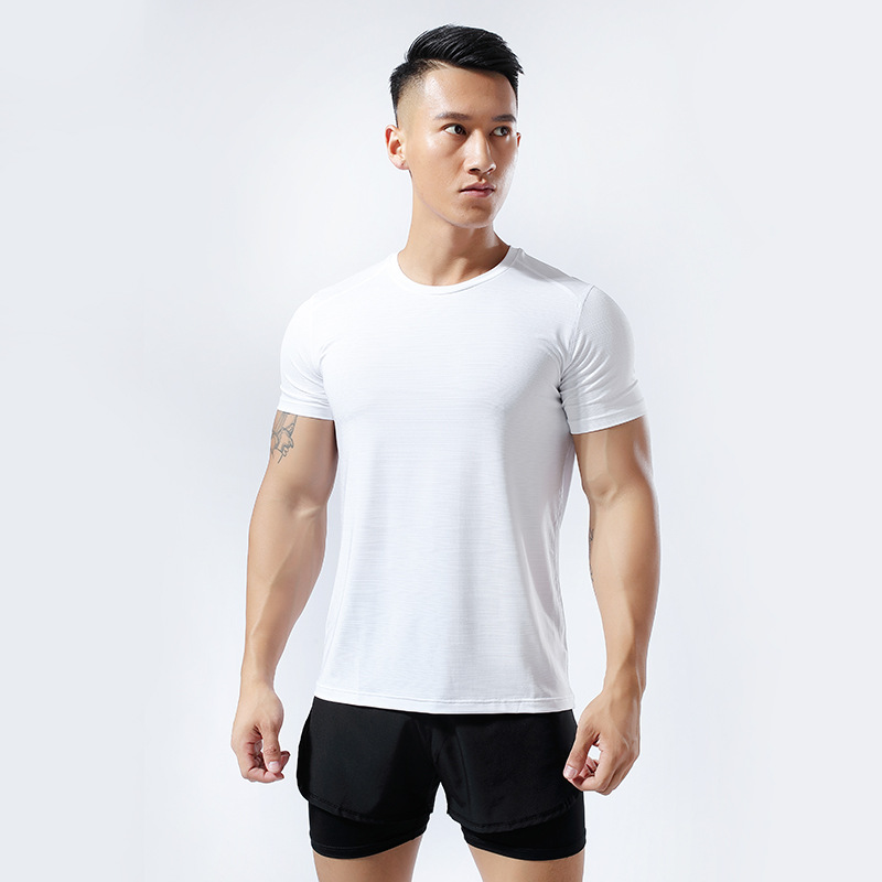 Quick T-shirt can be printed with breathable running men's short sleeved children's outdoor sports quick drying clothes_voghion.com