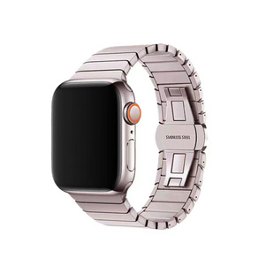 in stock Card Pin Side Detall Butterfly Buckle for Apple Watch Apple Metal Stainless Steel Strap