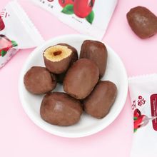 代发巧克力香酥脆枣无核酥脆灰枣红枣干批发去核油炸香酥脆红枣