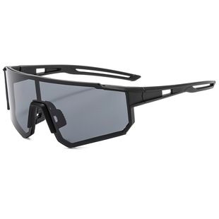 New outdoor riding windproof sunglasses European and American conjoined mountaineering and skiing sunglasses men's and women's sports fashion glasses