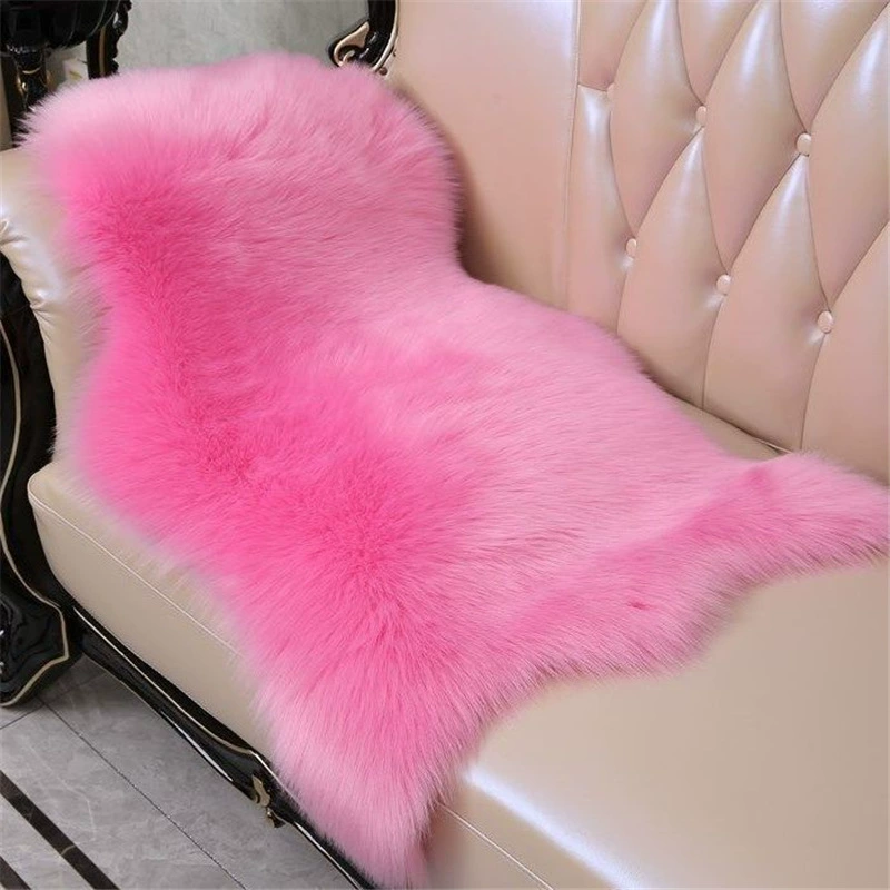 Имитация шерсти ковер для гостиной плюшевый прикроватный коврик для спальни Nordic ins простой эркер коврик оптом на заказ