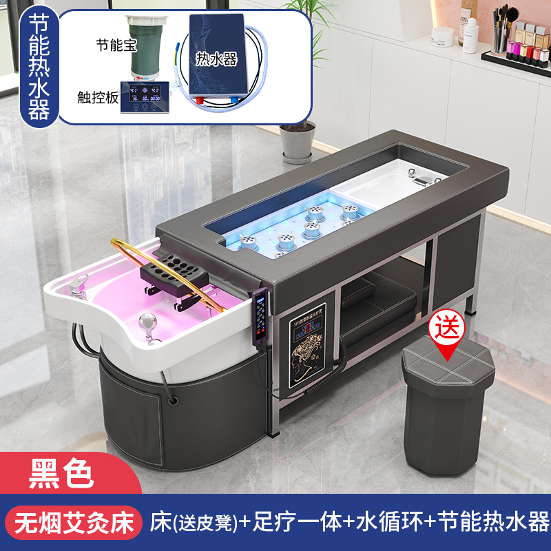 Negro + CIRCULACIÓN DE AGUA + calentador de agua