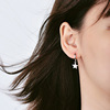 Fashionable earrings, accessory, simple and elegant design, internet celebrity