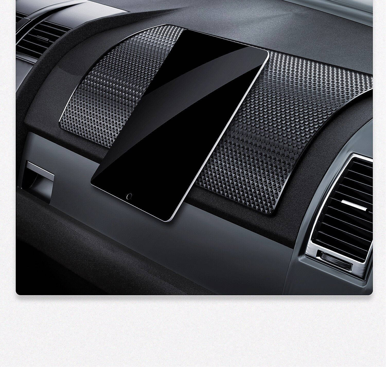 Car anti-slip mat for dashboard, high-temperature resistant storage mat, in-car phone holder, decorative accessory, fixed anti-slip mat