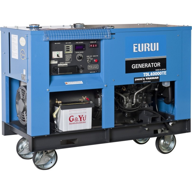 TDL40000TE东洋品牌31.8KVA水冷户外可移动柴油发电机组