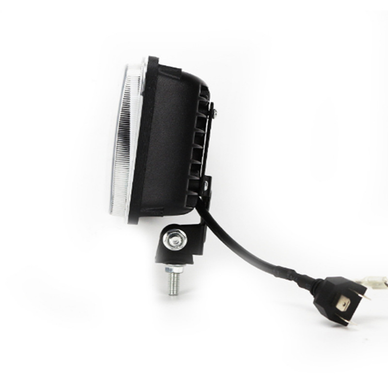 5 pulgadas fuera de carretera conversión de automóviles LED delantero cuadrado cráneo de color cráneo de luz alta y baja luz de motocicleta faro Wrangler