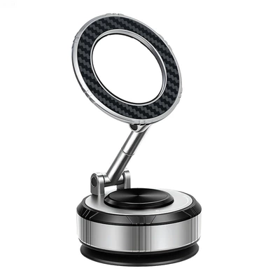 Car phone holder: magnetic car phone holder