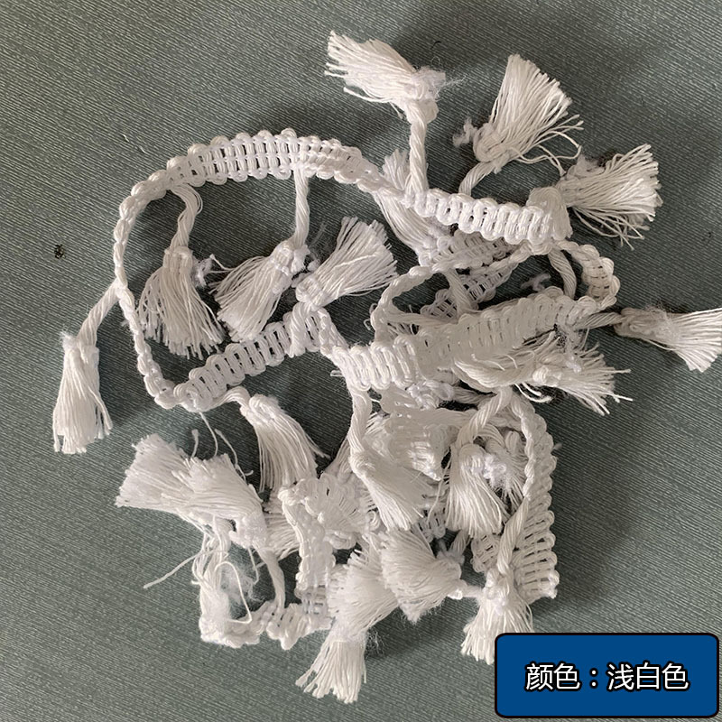 White lace ethnic cloth