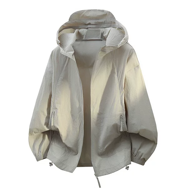 High-Quality Sun Protection Clothing for Teenagers, Men's Summer Ice Silk Thin Sun Protection Clothing, Couple's Skin Clothing, Outdoor Fashion
