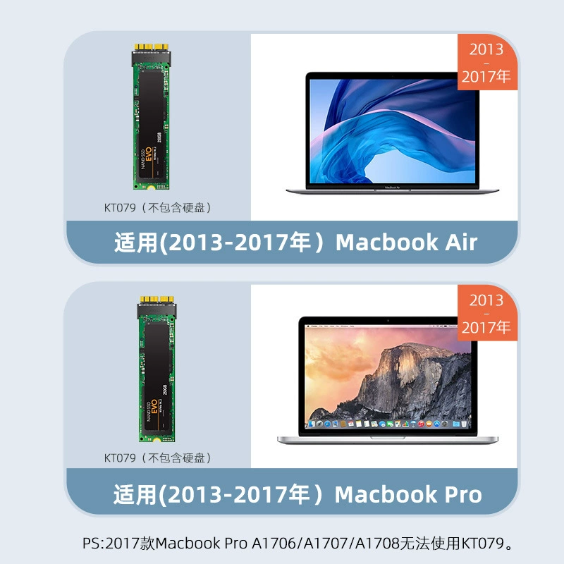麦沃 Apple, совместимый ноутбук, годы 2013-2017