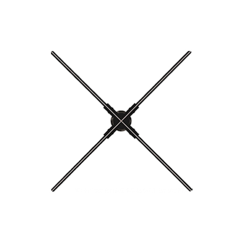 Ventilador holográfico 3D a simple vista, proyector holográfico estéreo 3D, máquina de publicidad con ventilador, pantalla LED giratoria de belleza