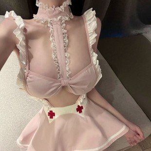 Night Companion Whispers Sexy Underwear Uniform Tempting Pajamas Flirting Hot Bed Free Passion Maid Clothes Gown