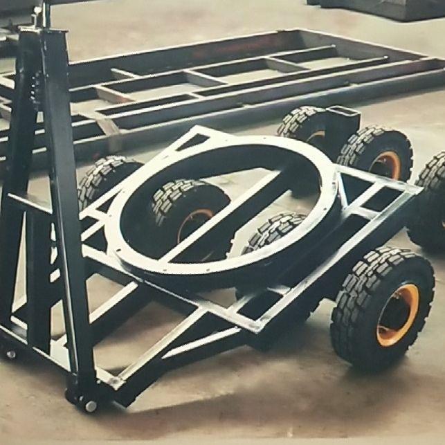 Two-Wheel Universal Turntable Trailer Steering Plate Accessories