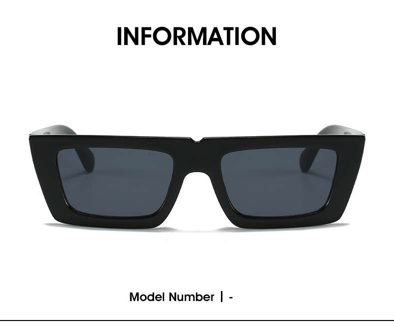 Neue kleine Box-Sonnenbrillen Modetrend Bonbonfarbene Sonnenbrillen Vielseitige Sonnenschirme 3_voghion.com