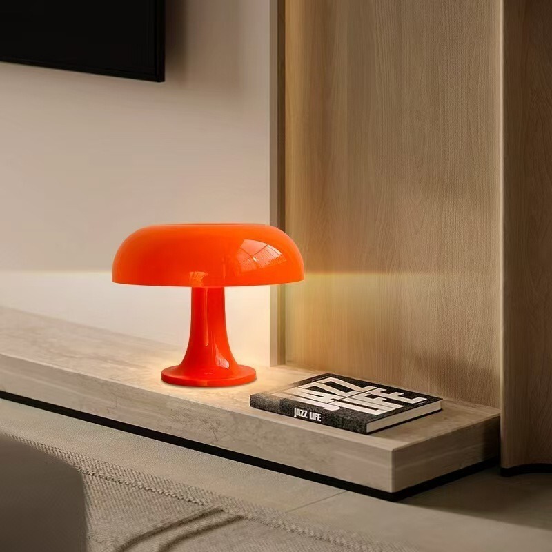 Italian Classic Mushroom Table Lamp Bedroom Study Bedside Homestay Decoration Desktop Ornament Atmosphere Eye-Protection Night Light Italian Classic Mushroom Table Lamp Bedroom Study Bedside Homestay Decoration Desktop Ornament Atmosphere Eye-Protection Night Light