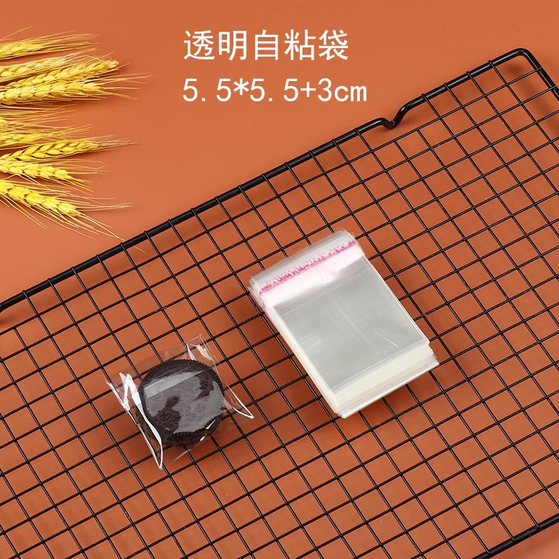 5,5*5,5 + 3 bolsas autoadhesivas transparentes/100 piezas por paquete