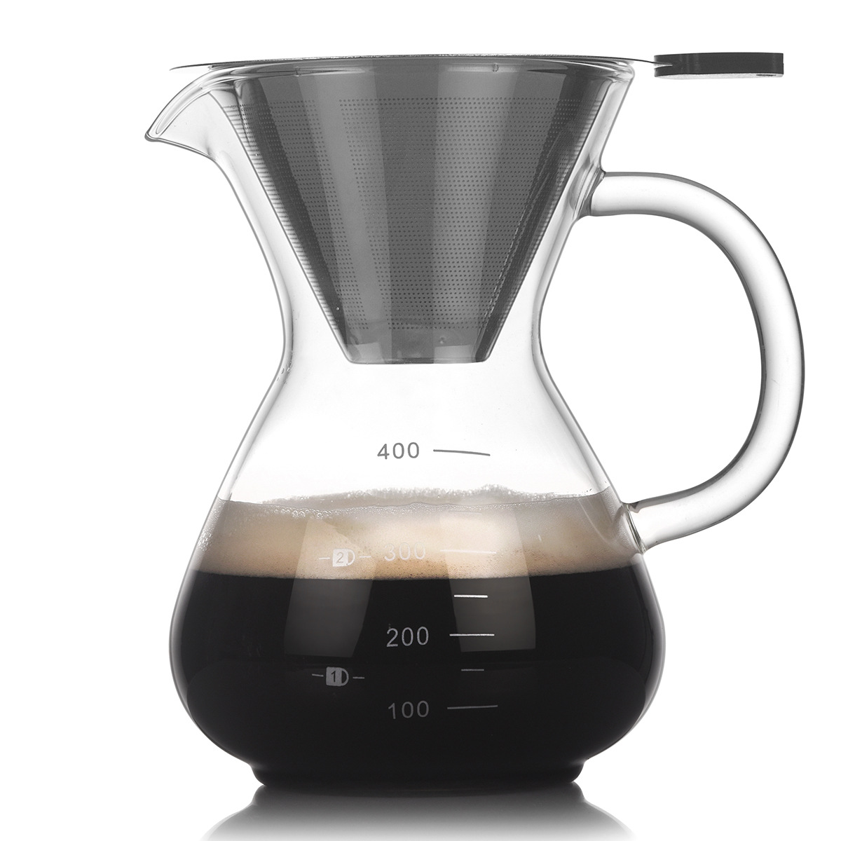 高硼硅咖啡分享壺手沖咖啡器具套裝家用滴漏式咖啡壺冷萃過濾壺