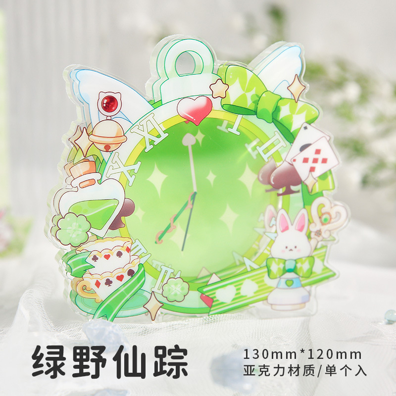 Showcase de Mr. Paper Bar, serie Alice Night, cubierta protectora de bar de dos dimensiones, decoración de mesa