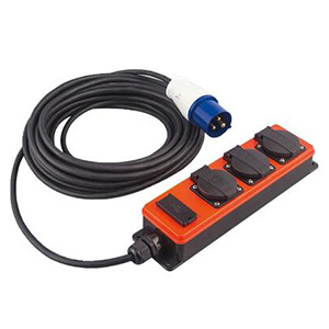 宁波正邦ZNPON 英式移动电源插线板 移动电源插座箱 带空开USB