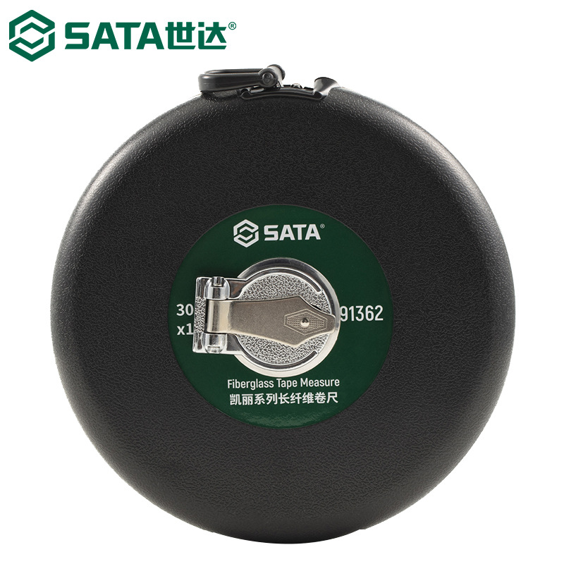 世达91362卷尺30米长皮尺玻璃纤维卷尺米尺凯丽系列30Mx13MM