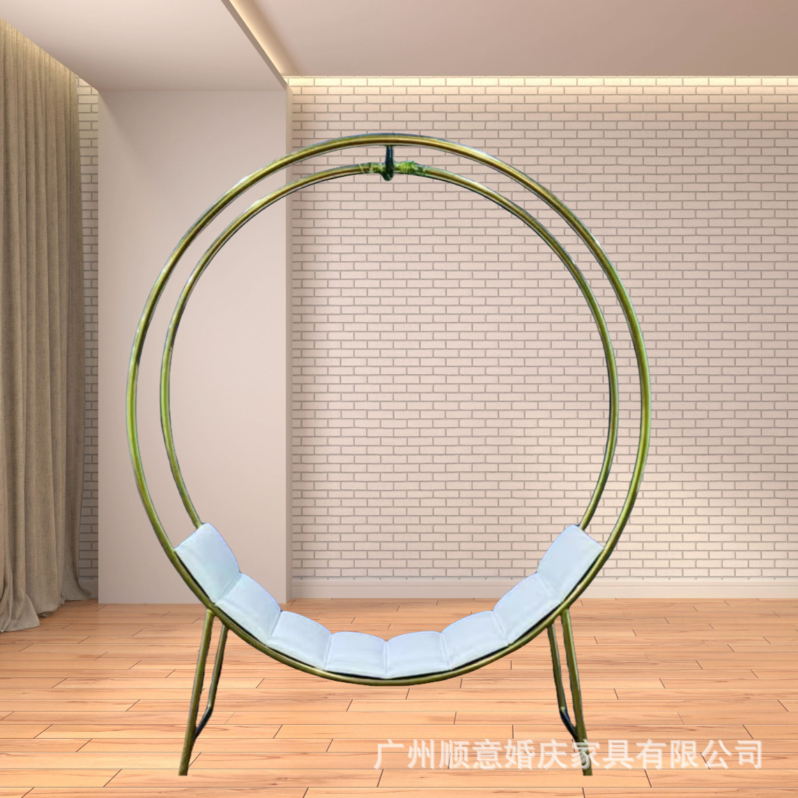 New Wedding Props, Circular Sofa Frame, Wedding Ring, Circular Arch, Circular Flower Door, Wedding Background Decoration