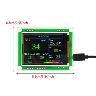 New 2.8Inch Car Pm2.5 Air Quality Detector Monitor Aqi