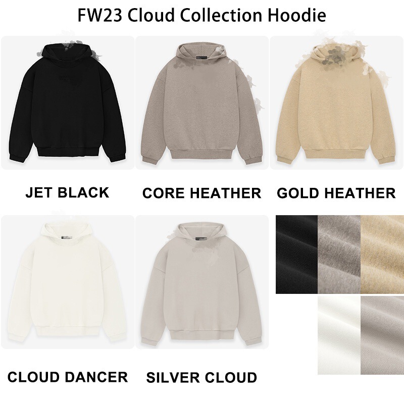 23Fw Hoodie Cloud Collection 23 Styles of Cloud Hoodies