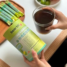 Bear hh柠檬益生菌咖啡0糖0脂肪健身代餐美式速溶提神黑咖批发
